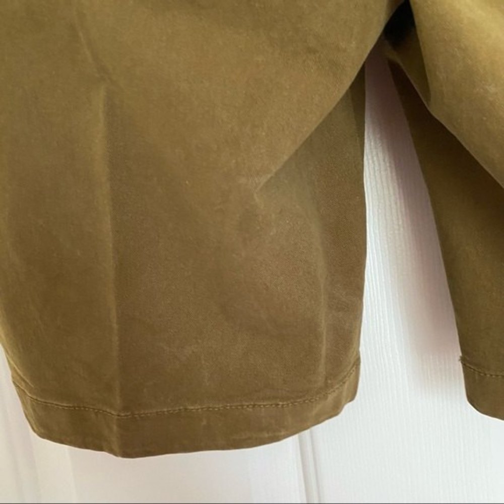 JCrew Andie Shorts olive green size 4 - Picture 5 of 11